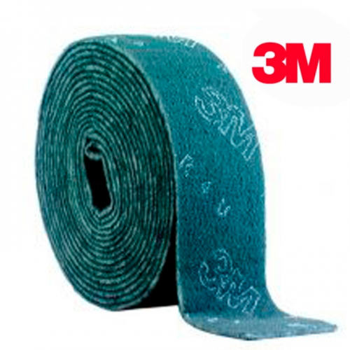 Paño Industrial 4" Aqua 96 Verde 3M